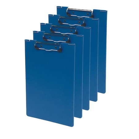 Omnimed Over-The-Bed Poly Clipboard In Blue, PK5 2039135BL